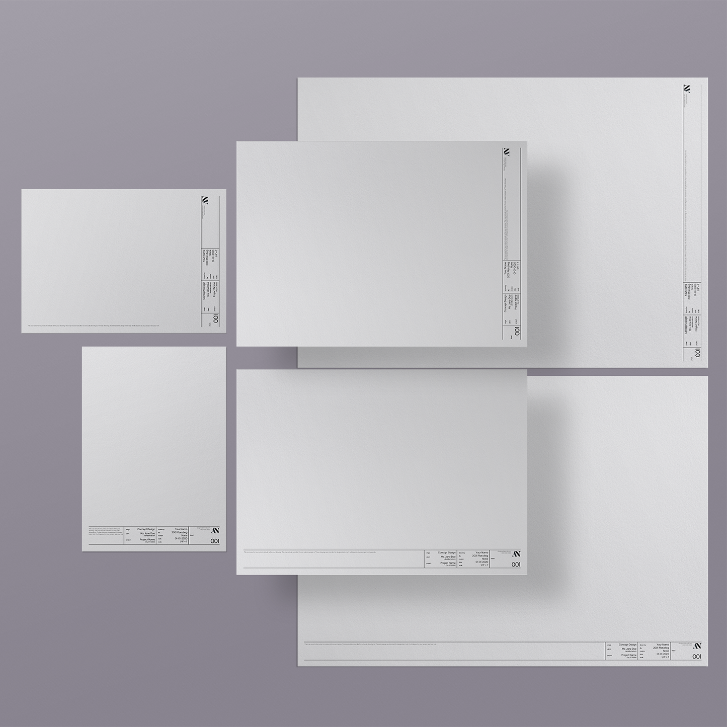 Title Block Templates Bundle