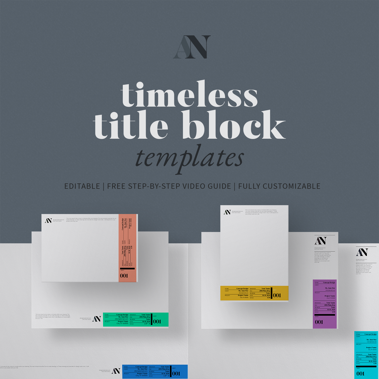 Title Block Templates Bundle