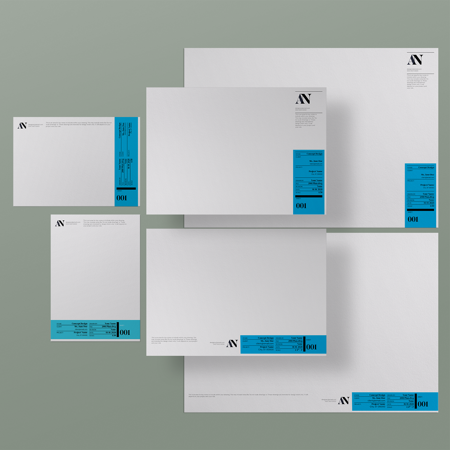 Title Block Templates Bundle