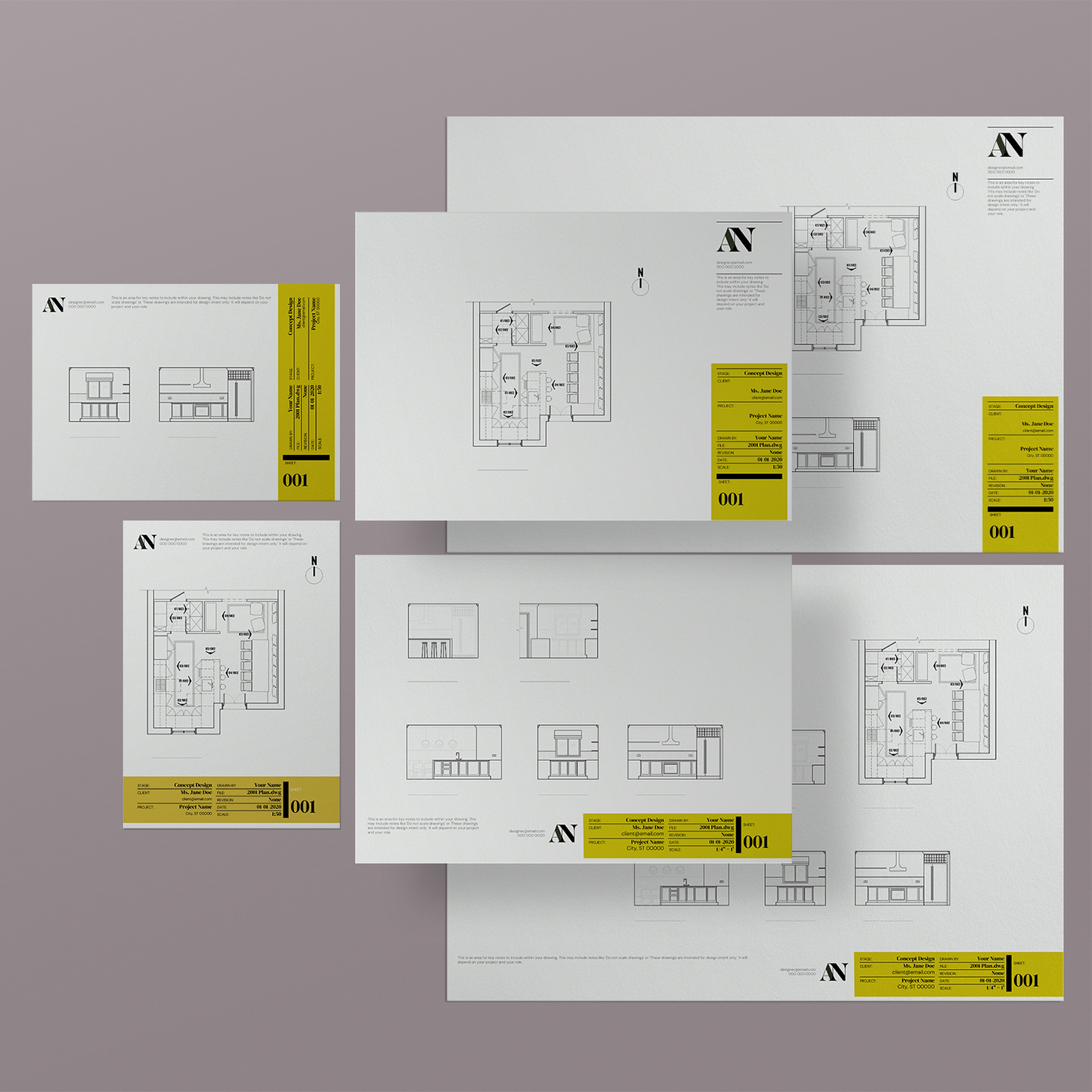 Title Block Templates Bundle