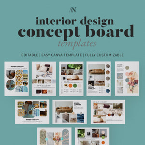 Concept Board Templates - Canva Template