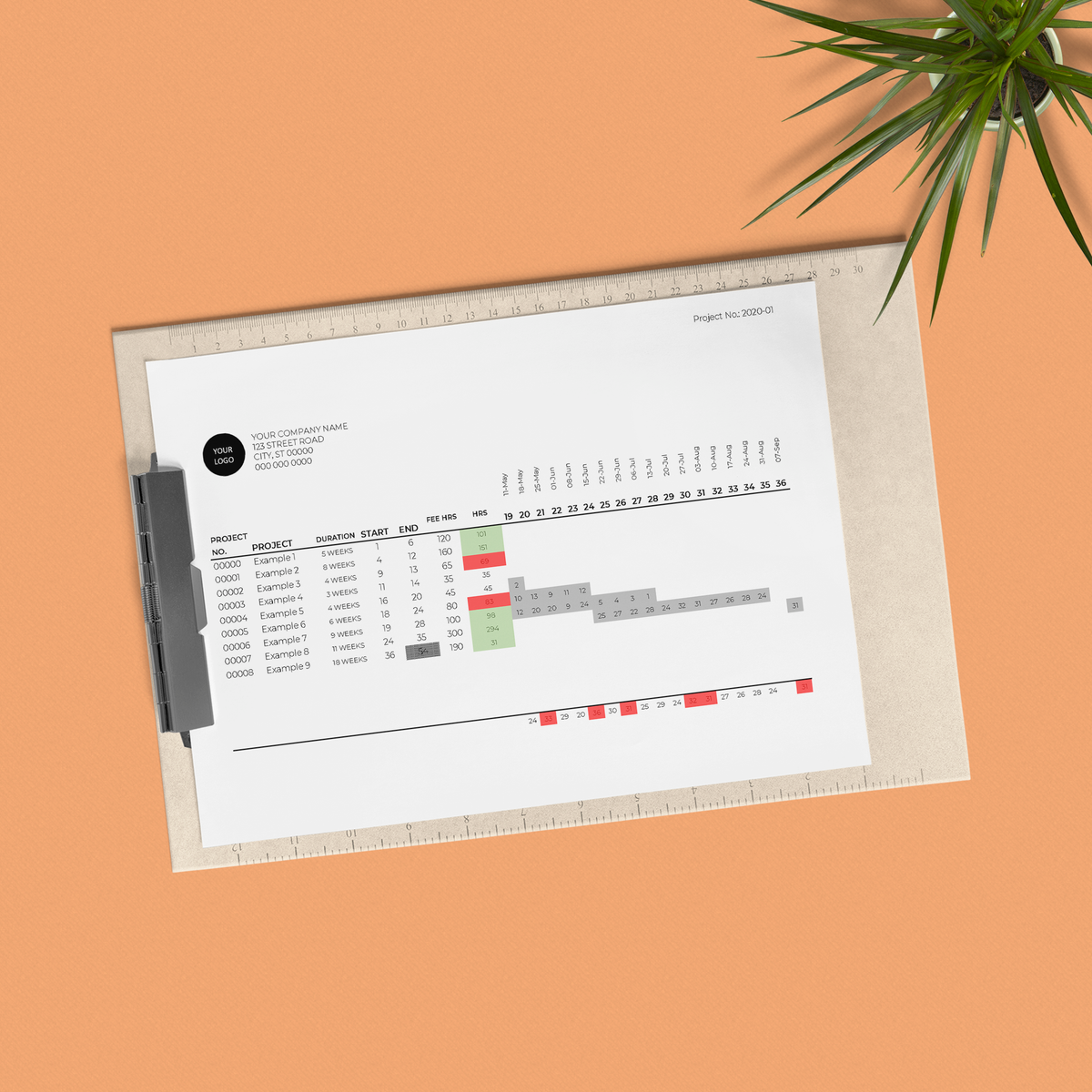 Multi-Project Planner Template – Audrey Noakes Shop